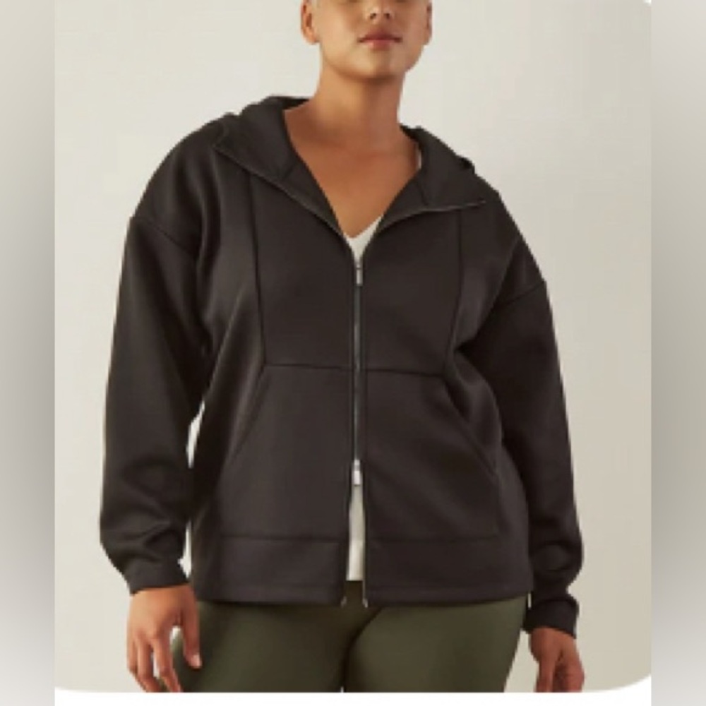 ADAY EUC comfort zone hoodie, black, size M